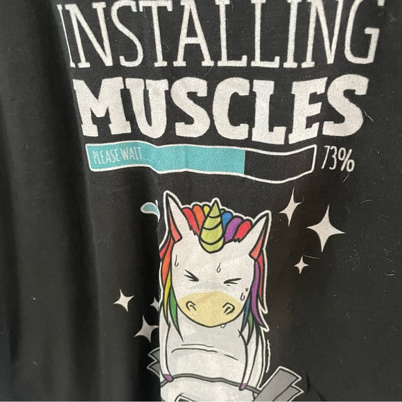 FREE ADD ON ITEM 🖤Bella Unicorn Workout Tank - Picture 3 of 4